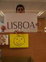 Angel in Lisbon With Hugo