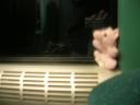 Weber on the train.
